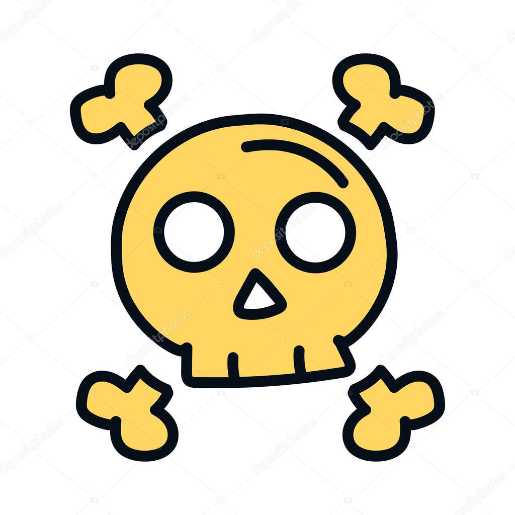 poison skull symbol