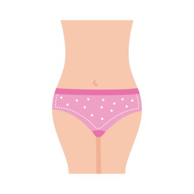 Pantolonu olan kadın.