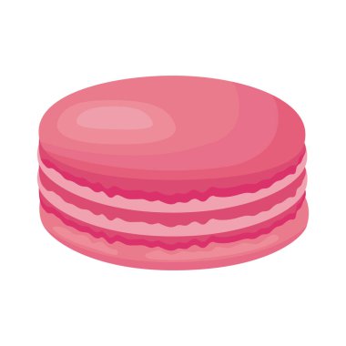 Tatlı pembe macaron