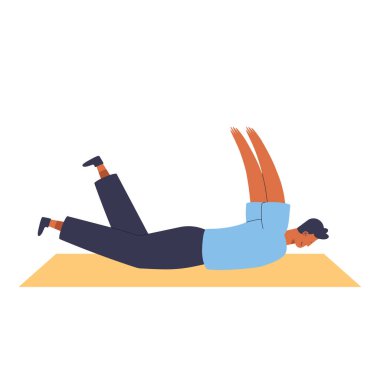 Fizyoterapi pedinde bir adam