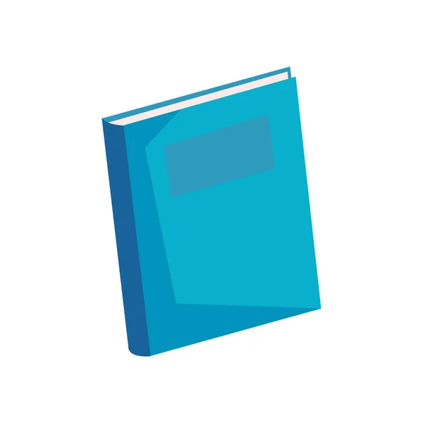 Blaues Lehrbuch — Stockvektor