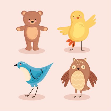 dört bahar hayvanı