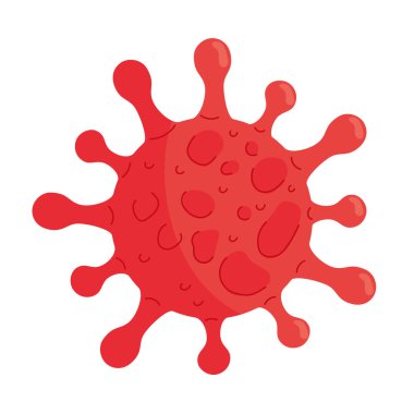 covid19 kırmızı parçacık