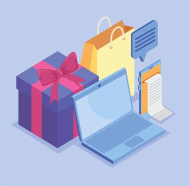 Bilgisayarda ve akıllı telefonda ekommerce