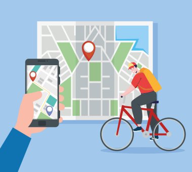 kurye ve GPS uygulaması