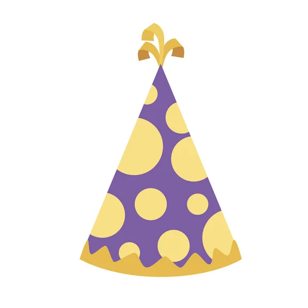 Sombrero de celebración de cumpleaños — Vector de stock