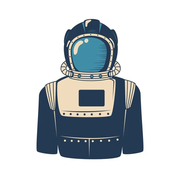Astronauta uniforme esboço —  Vetores de Stock