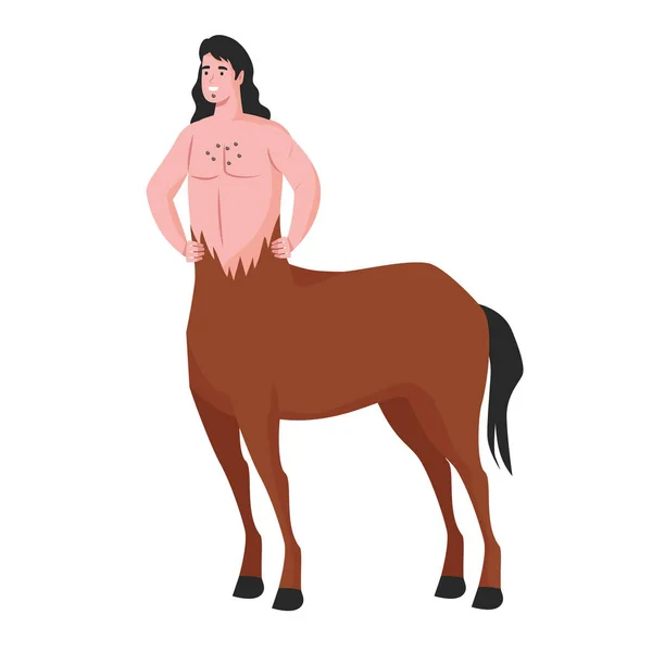 Centaur fairytale character — Stock Vector