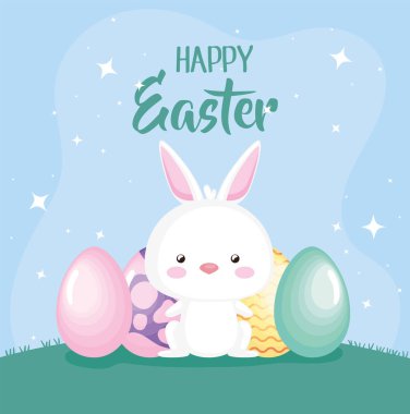 Mutlu Paskalya yazı kartpostal