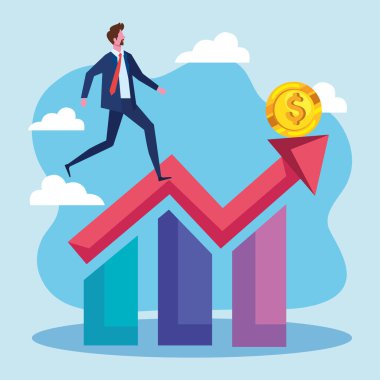 İstatistik büyümesinde iş adamı