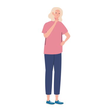 Büyükanne Alzheimer hastası.
