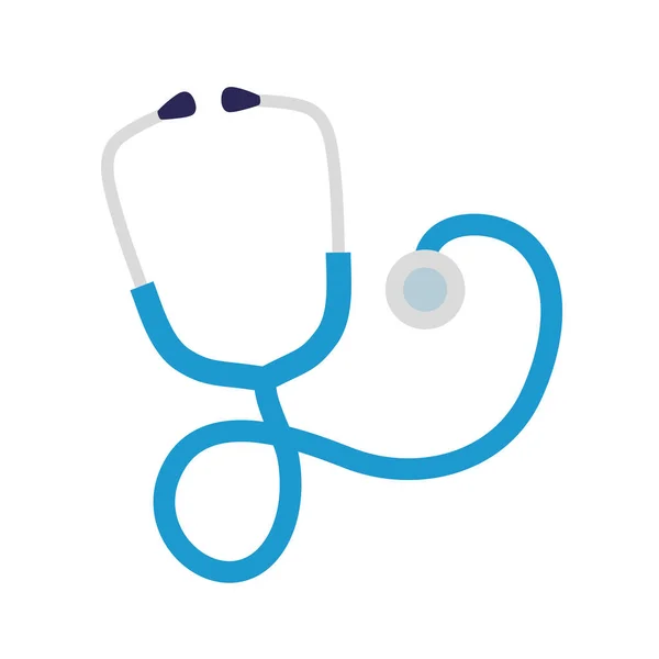 Estetoscopio dispositivo médico — Vector de stock