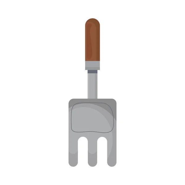 园艺叉子工具 — 图库矢量图片