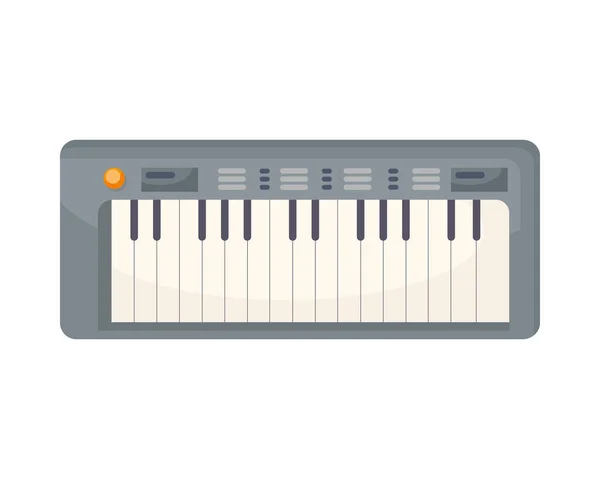 Instrumento musical sintetizador — Vetor de Stock