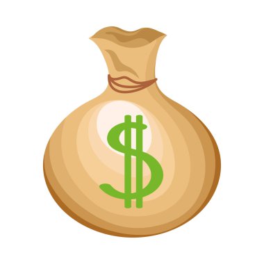 Sembollü para çantası