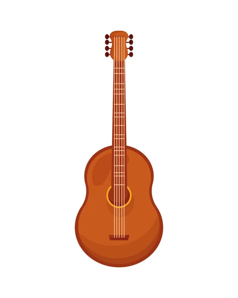 Instrumento musical de guitarra —  Vetores de Stock