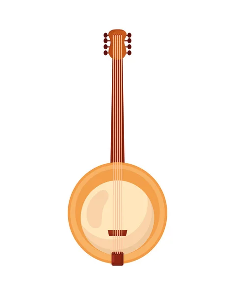 Banyo musical instrument — Stock Vector