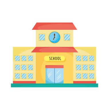 Okul cephesi binası