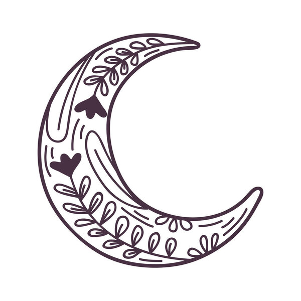 arabic crescent moon