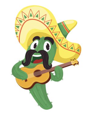 Gitar çalan kırmızı biber