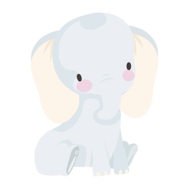 Sevimli küçük fil