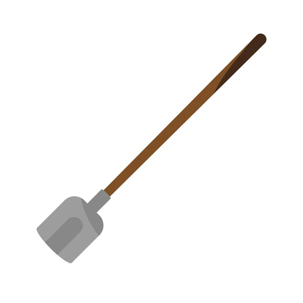 Shovel farm tool — Stock Vector