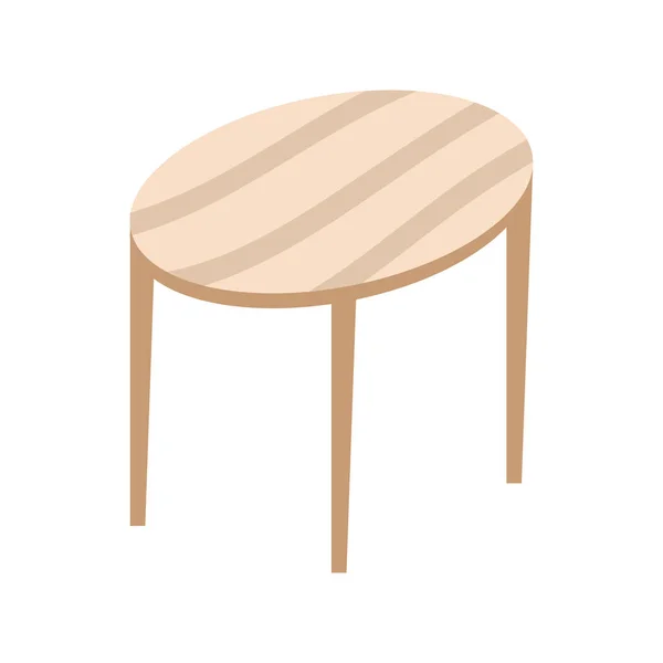 Icône de table ronde — Image vectorielle