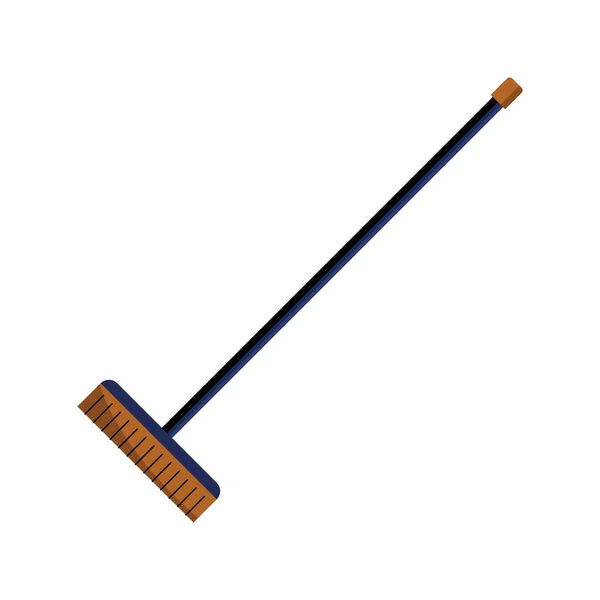 Broom clean tool — ストックベクタ
