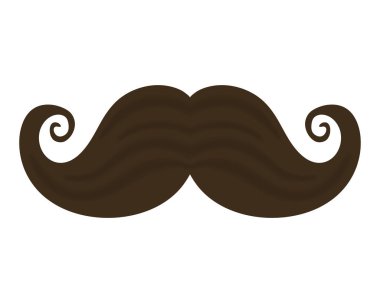 siyah bıyıklı aksesuar