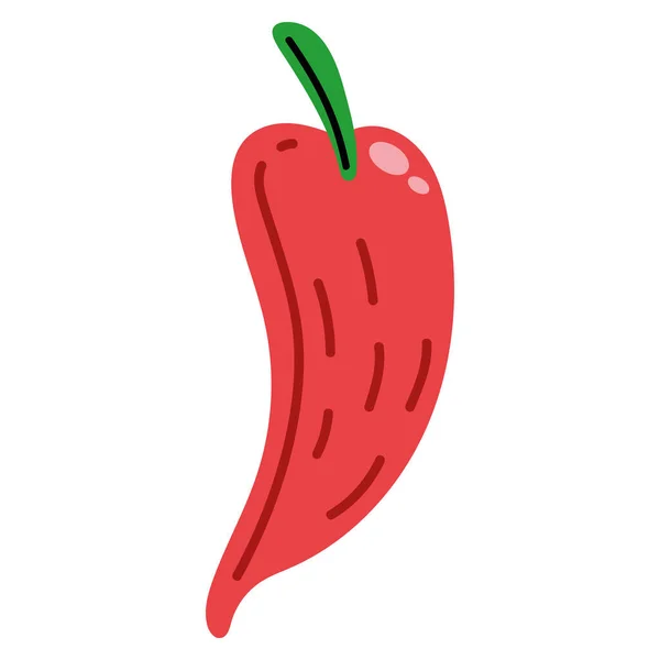 Piment rouge — Image vectorielle