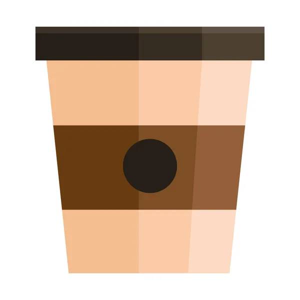 Koffie afhaaldrankje — Stockvector