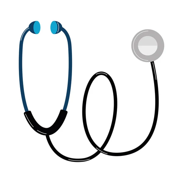 Stethoscope medical tool — Stock Vector