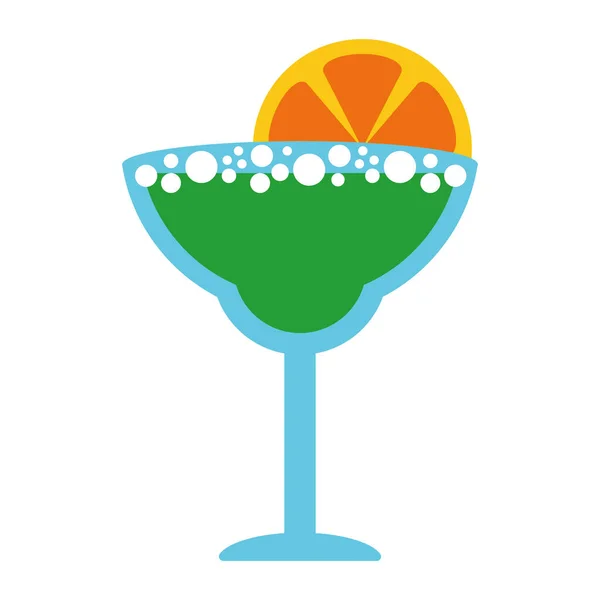 Cocktail margarita boisson — Image vectorielle