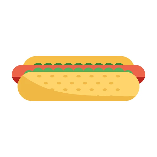 Hot dog gyorsétterem — Stock Vector