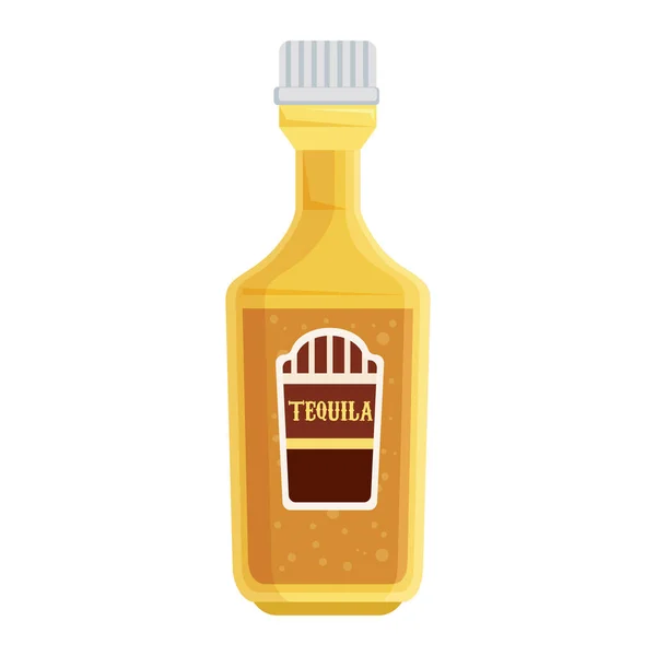 Tequila-Trinkflasche — Stockvektor