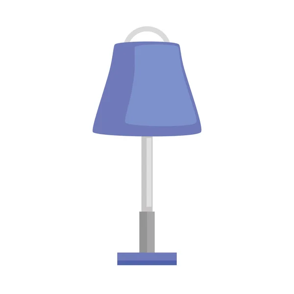 Lampe de maison bleue — Image vectorielle