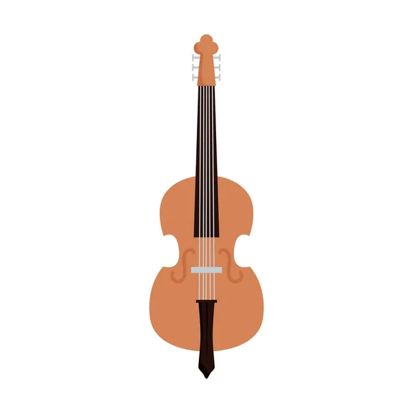 Cello musikinstrument — Stock vektor