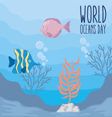 Dünya Okyanusları Günü harfleri