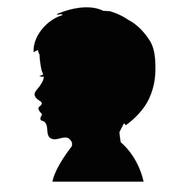 küçük çocuk siluet