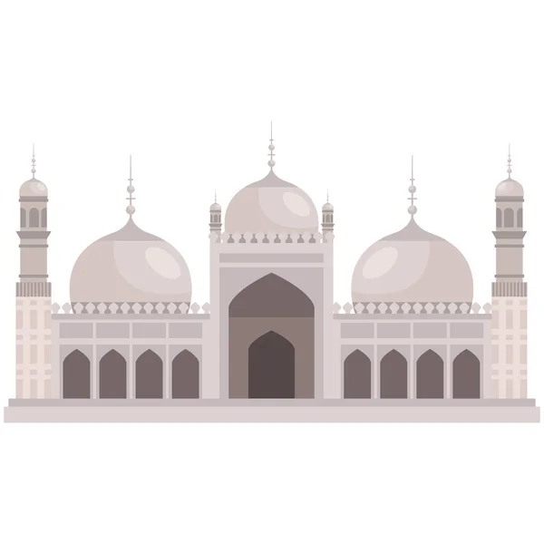 Muslim religion mosque — Stock Vector