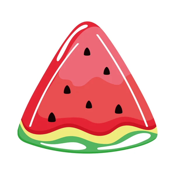 Watermelon float pool — Vector de stock