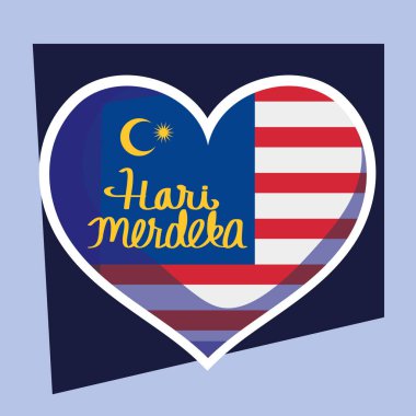 Hari Merdeka kalpte yazılıdır.