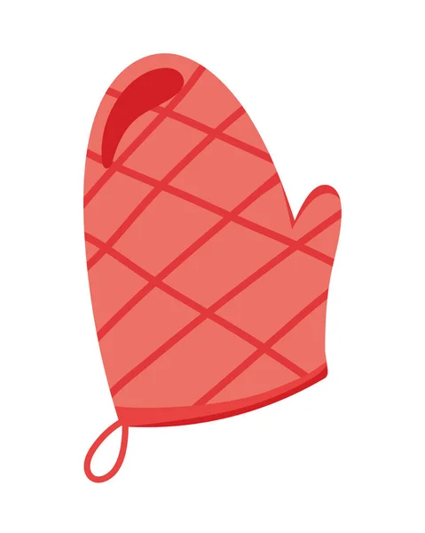 Красная перчатка — стоковый вектор
