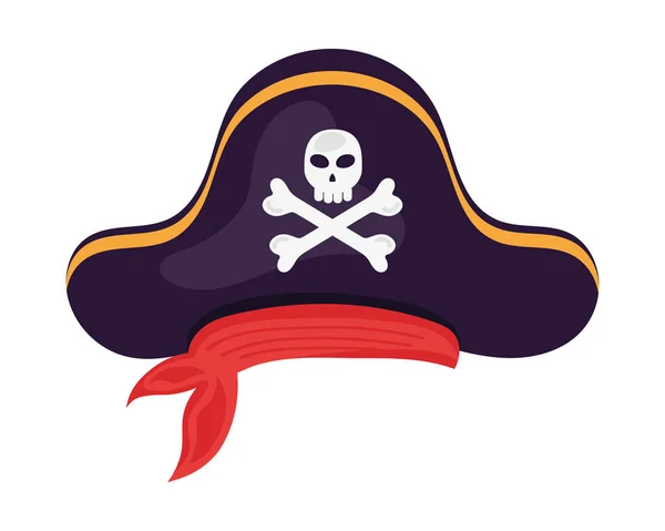 Pirate hat accessory — Image vectorielle