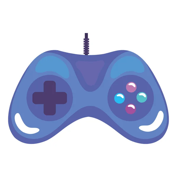 Blue modern video game control — Stockvector