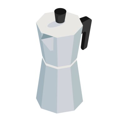 Çaydanlık mutfak aletleri izometrik