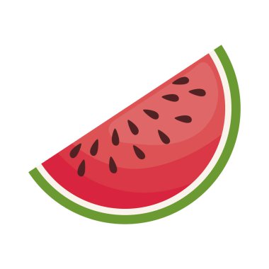 Karpuz, yarım meyve.