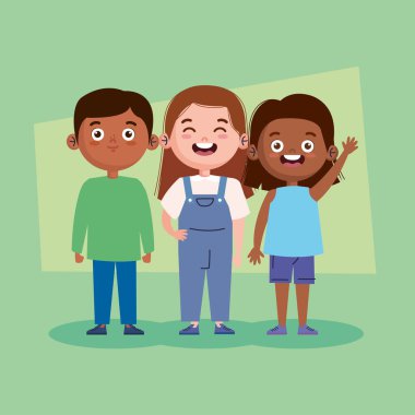 Üç küçük çocuk