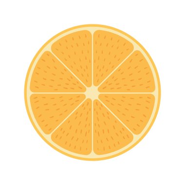 yarım turuncu meyve