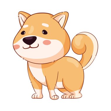 Shiba inu ayakta